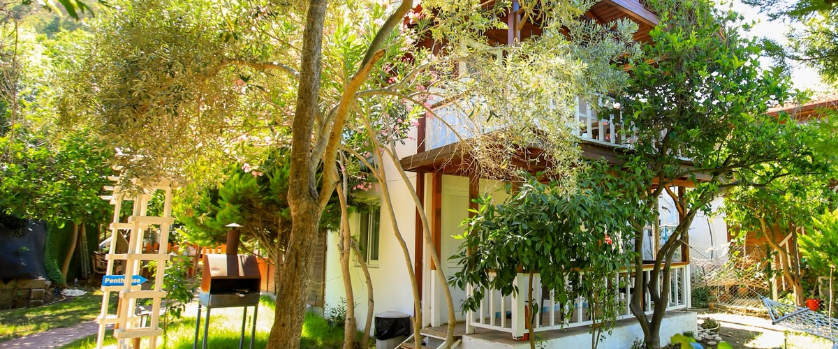 Çıralı Villa Zeytin 2 kişilik Bungalow villa Odalar